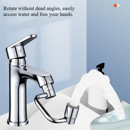 Universal Rotatable Faucet Aerator Extension