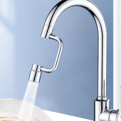 Universal Rotatable Faucet Aerator Extension