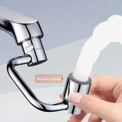 Universal Rotatable Faucet Aerator Extension